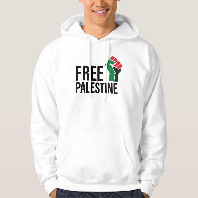 Free Palestine,  Save Humanity, Solidarity T-Shirt Hoodie (Front)