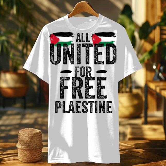 free palestine shirt-all united for free palestine T-Shirt (Creator Uploaded)