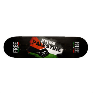 Free Palestine Skateboard
