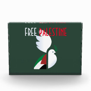 Free Palestine Solidarity Photo Block – Patriotic 