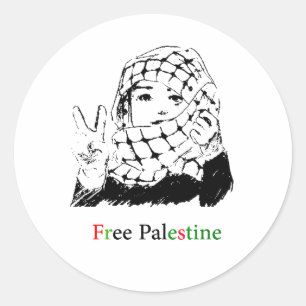 Free Palestine Stickers