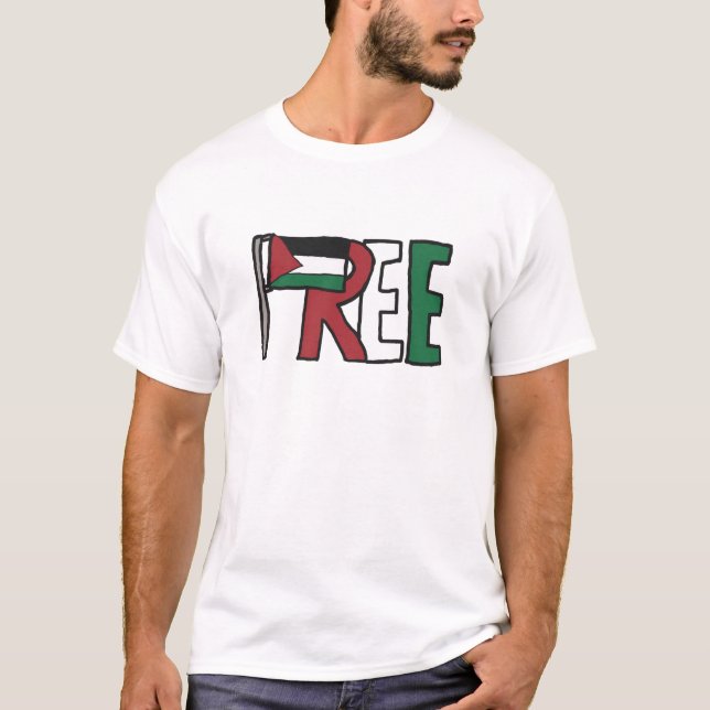 Free Palestine T-Shirt (Front)
