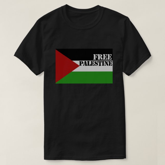 Free Palestine T-Shirt (Design Front)