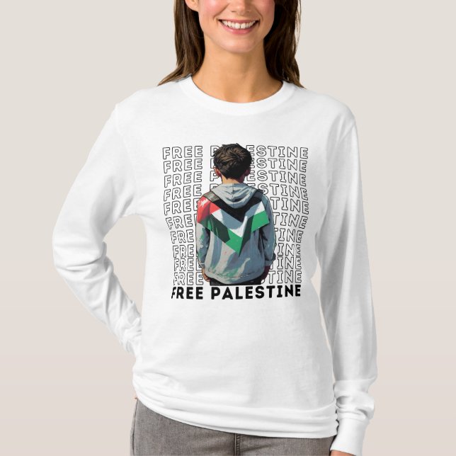 FREE PALESTINE  T-Shirt (Front)