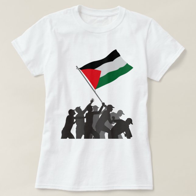 Free Palestine T-Shirt (Design Front)