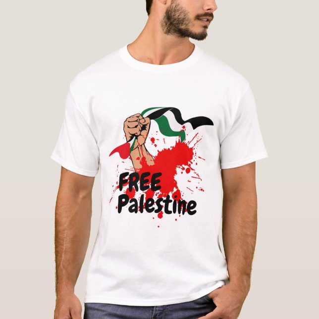 Free Palestine T-Shirt (Front)