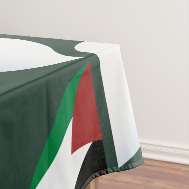 Free Palestine Tablecloth (In Situ)