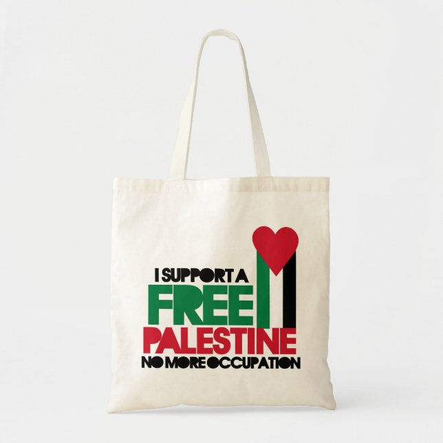 Free Palestine Tote Bag (Front)