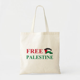 free palestine  tote bag