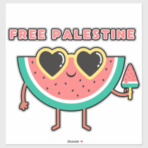 free palestine Watermelon Palestine cute colourful