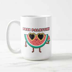 free palestine Watermelon Palestine cute colourful Coffee Mug
