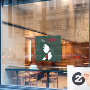 Free Palestine Window Cling