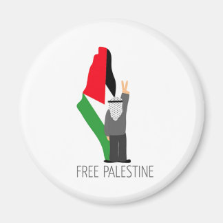 Free Palestine with the right of return Magnet