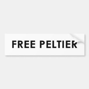 FREE PELTIER BUMPER STICKER