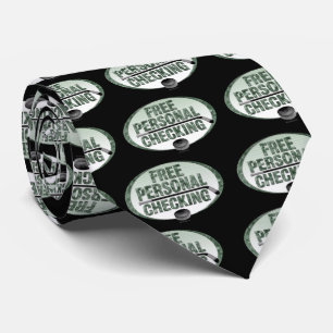 Free Personal Checking (hockey) Tie