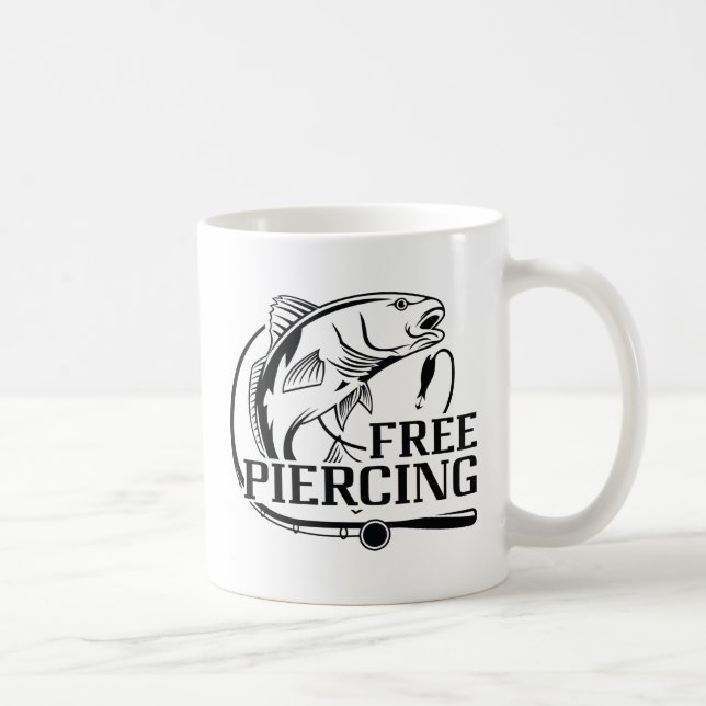 Free Piercing Coffee Mug (Right)