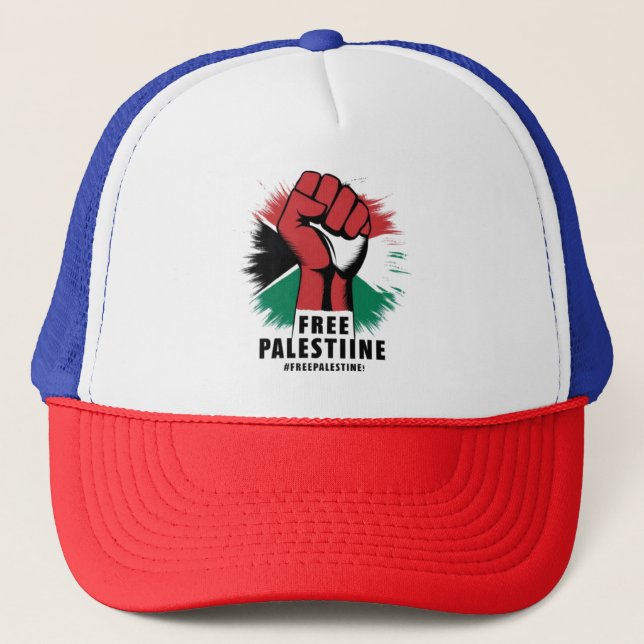 FREE PLASTINE FOR PEACE TRUCKER HAT (Front)