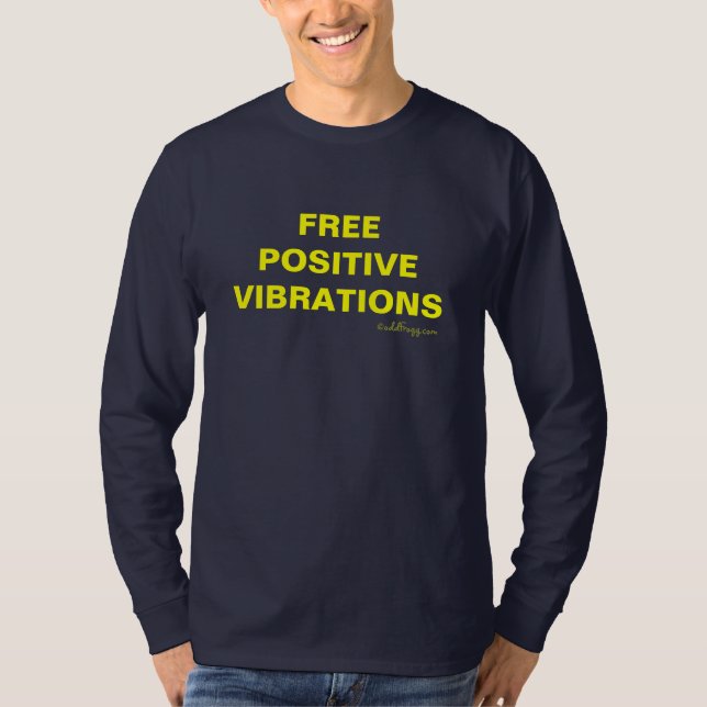 Free POSITIVE VIBRATIONS T-Shirt (Front)