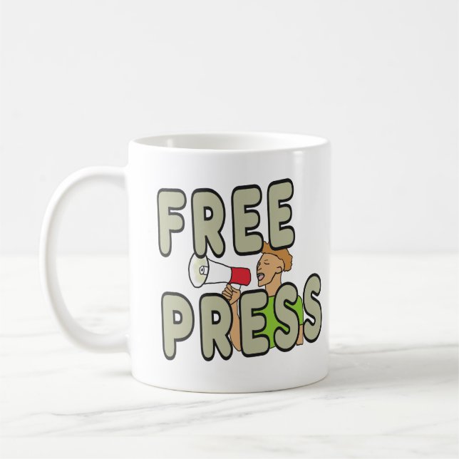 Free Press Coffee Mug (Left)