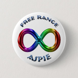 Free Range Aspie Button