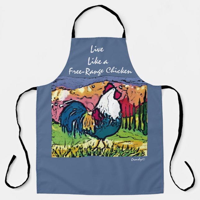  Free-Range Chicken  Apron (Front)