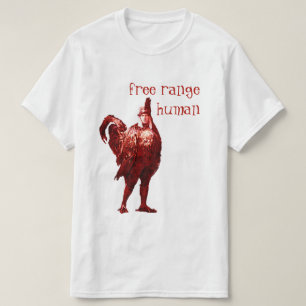 Free Range Human T-shirt