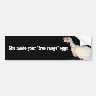 Free range myth bumper sticker