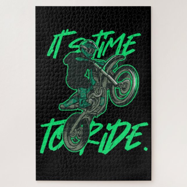 Free ride motocross jigsaw puzzle (Vertical)