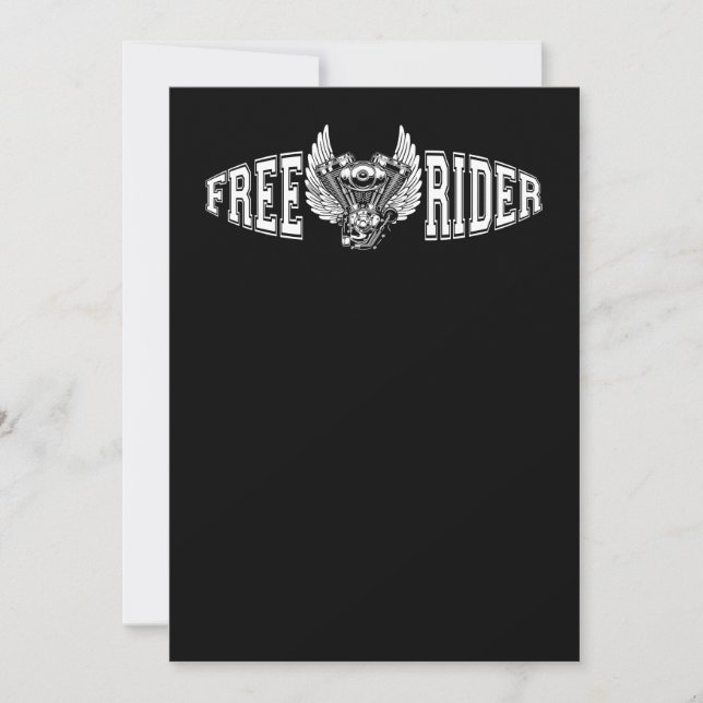 Free rider invitation (Front)