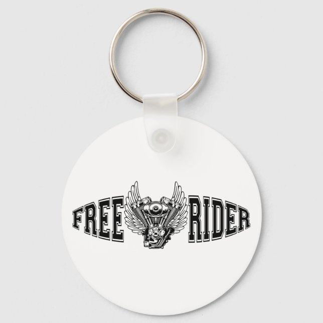 Free rider key ring (Front)