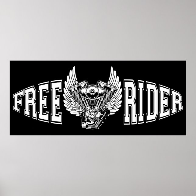 Free rider poster (Front)