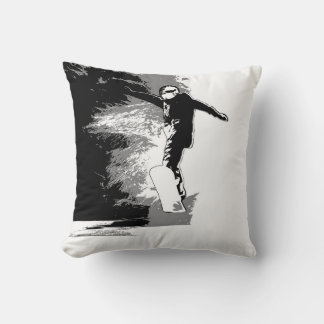Free-riding- Snowboarder Cushion