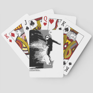 Free-riding- Snowboarder   Playing Cards