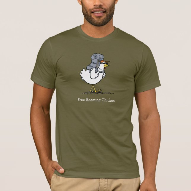 Free-Roaming Chicken T-Shirt (Front)