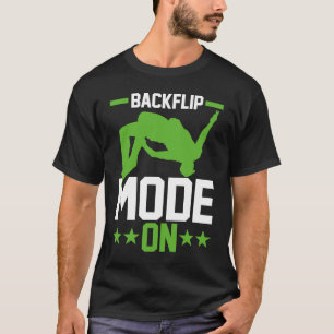 Free Running Traceur Parkour Jumper Backflip Mode  T-Shirt