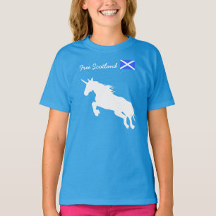Free Scotland Unicorn T-Shirt