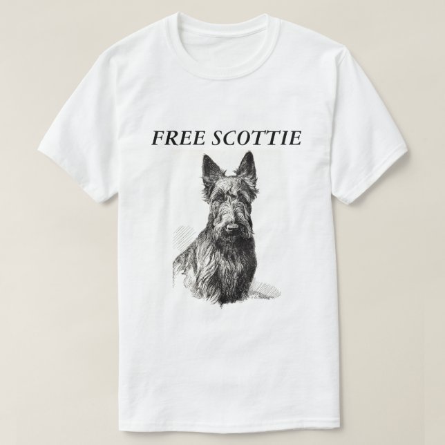 FREE SCOTTIE T-Shirt (Design Front)
