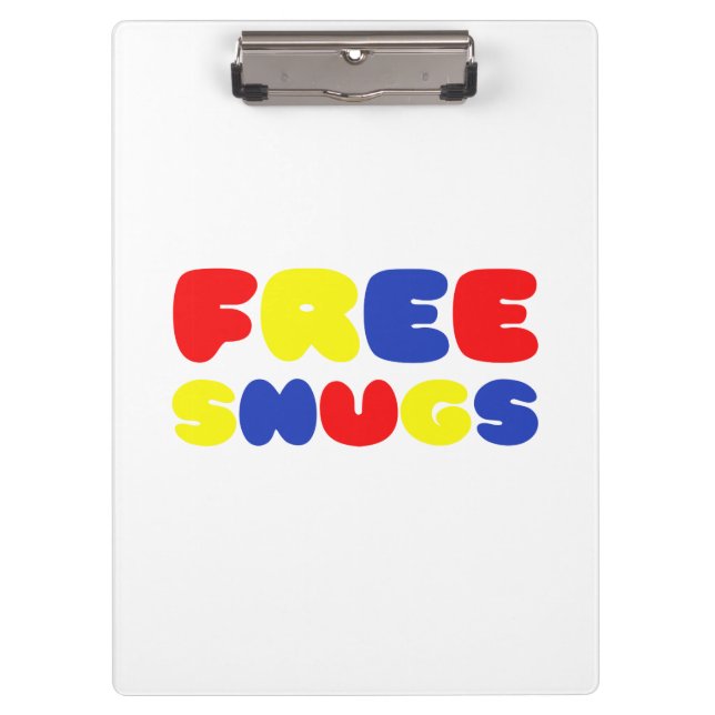 FREE SNUGS CLIPBOARD (Front)