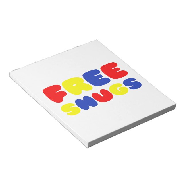 FREE SNUGS NOTEPAD (Angled)