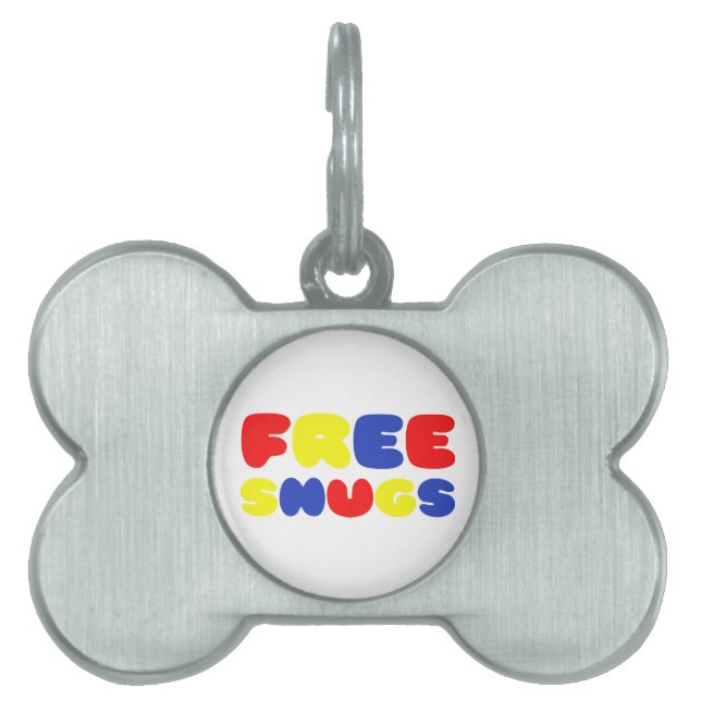 FREE SNUGS PET ID TAG (Front)