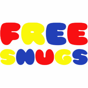 FREE SNUGS STANDING PHOTO SCULPTURE
