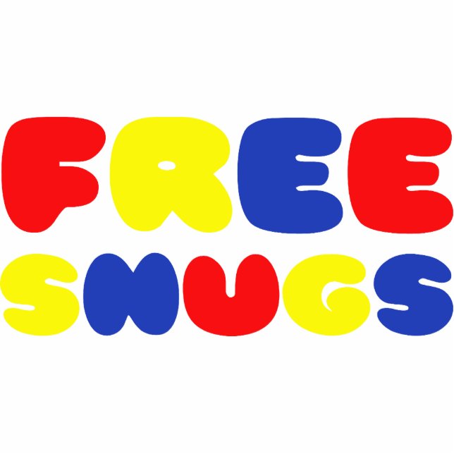 FREE SNUGS STANDING PHOTO SCULPTURE (Front)