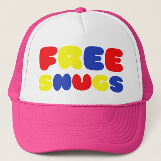 FREE SNUGS TRUCKER HAT (Front)