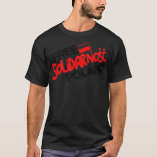 Free Solidarnosc Poland T-Shirt