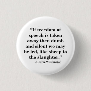 Free Speech Badge - Quote 26
