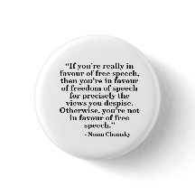 Free Speech Badge - Quote 30