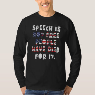 Free Speech First Amendment T-Shirt
