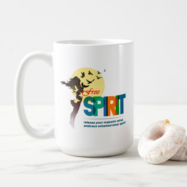 Free Spirit | 15# Classic Mug (With Donut)