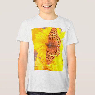 Free Spirit Butterfly Tee" Tri-Blend Shirt