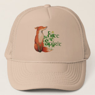 free spirit fox trucker hat